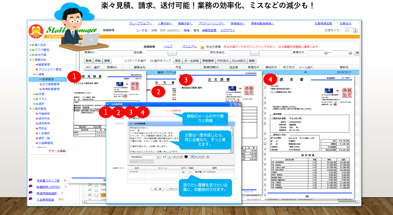 ペーパーレス化営業本部画像